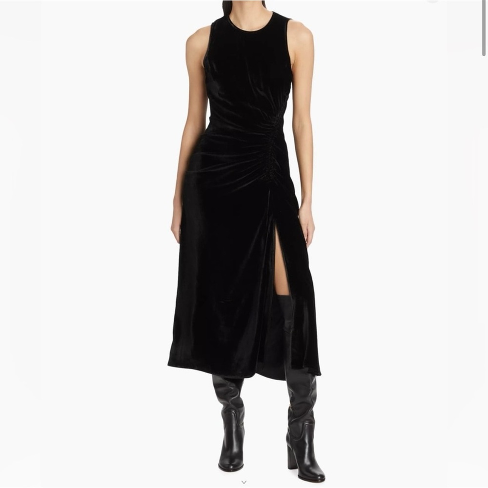 Ulla Johnson Cornelia Velvet Midi Dress Size 4 New and never worn